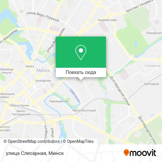 Карта улица Слесарная