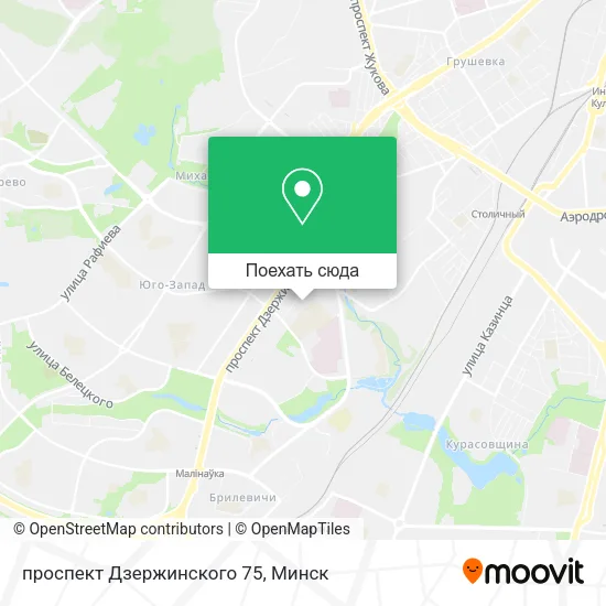 Карта проспект Дзержинского 75