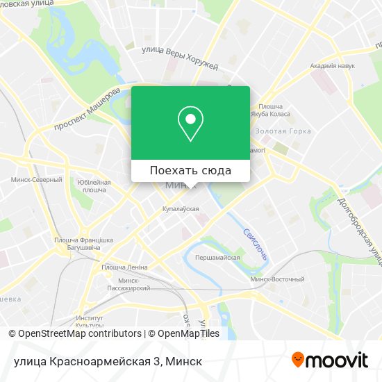 Карта улица Красноармейская 3