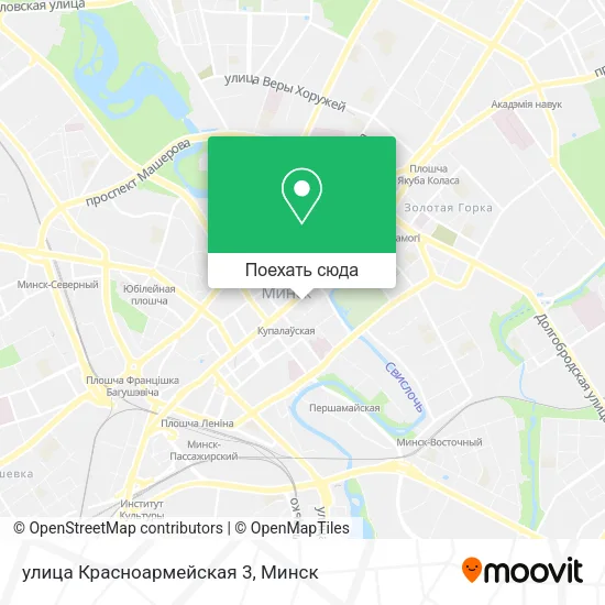Карта улица Красноармейская 3