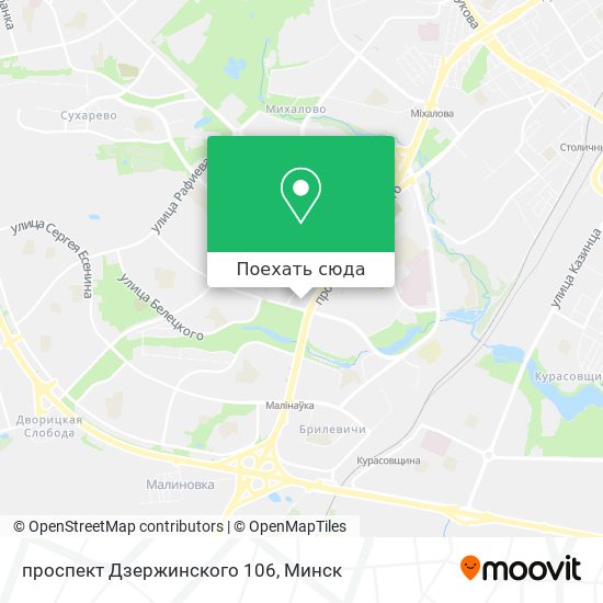 Карта проспект дзержинского