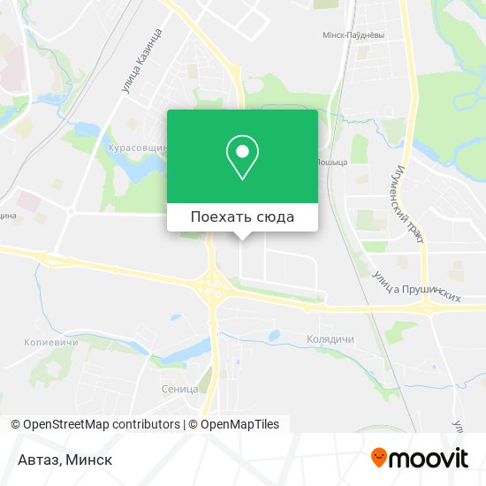 Карта Автаз