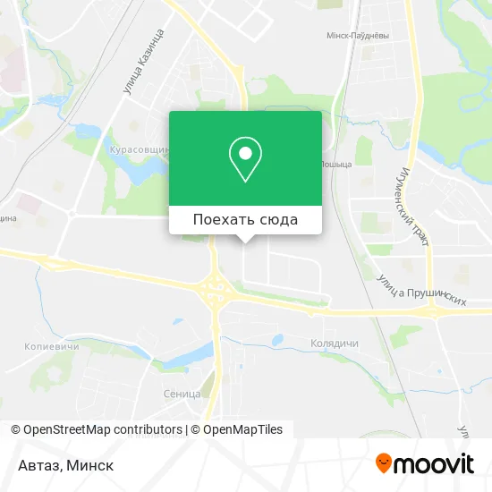 Карта Автаз
