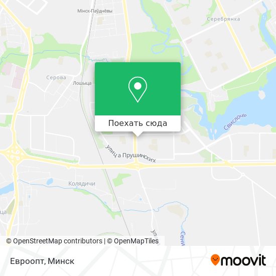Карта Евроопт