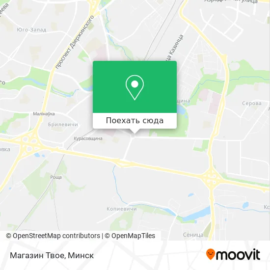 Карта Магазин Твое