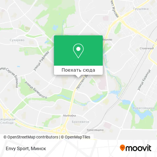 Карта Envy Sport