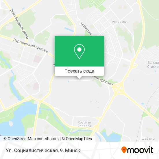 Карта Ул. Социалистическая, 9