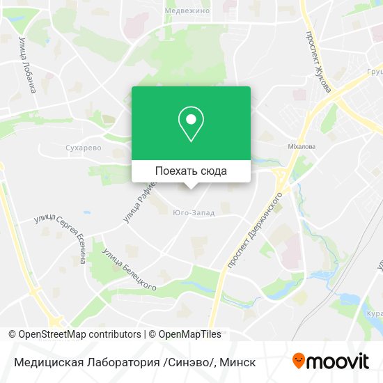Карта Медициская Лаборатория /Синэво/