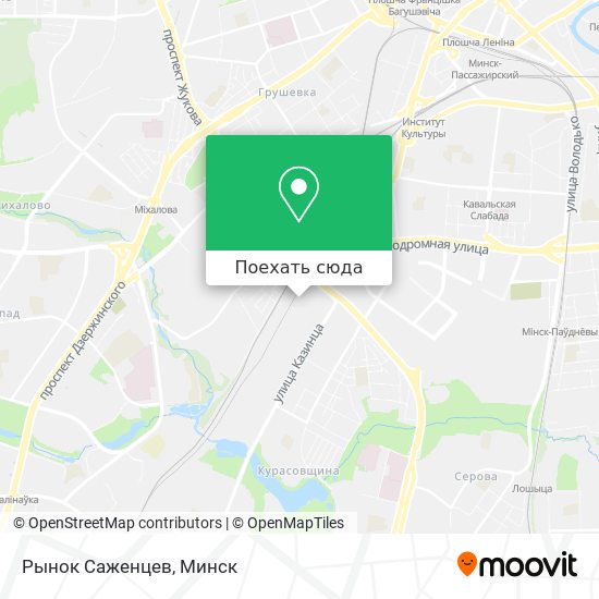 Карта Рынок Саженцев