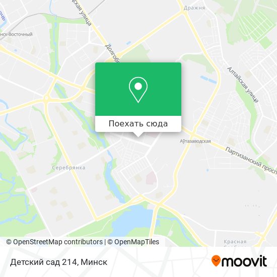 Карта Детский сад 214