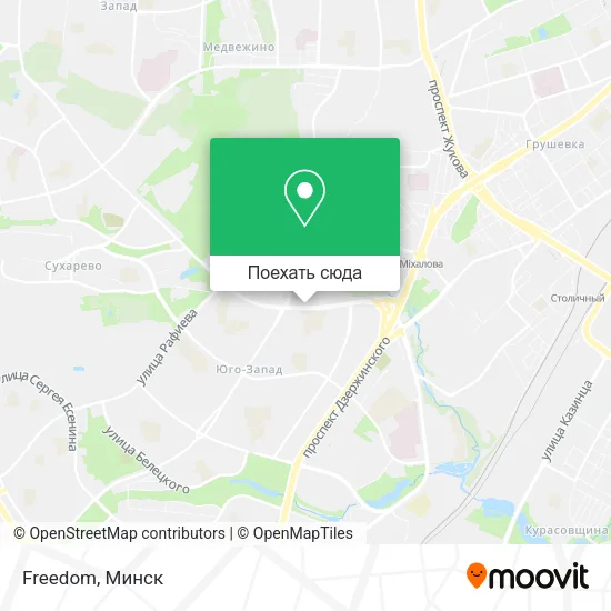 Карта Freedom