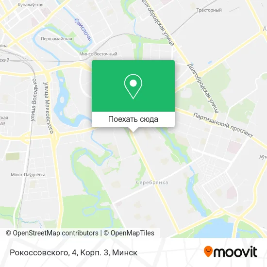 Карта Рокоссовского, 4, Корп. 3