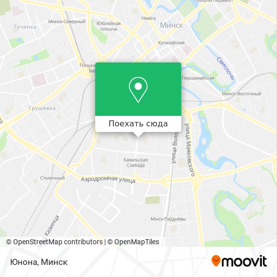 Карта Юнона