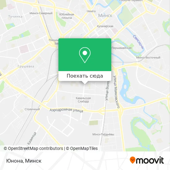 Карта Юнона