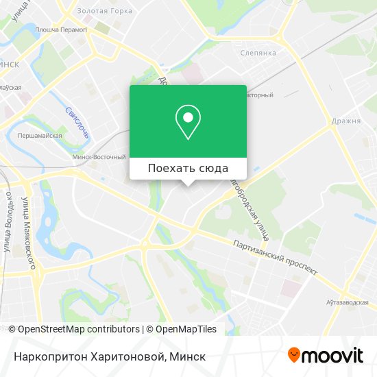 Карта Наркопритон Харитоновой