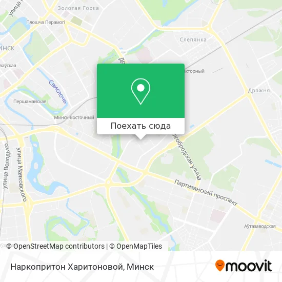 Карта Наркопритон Харитоновой