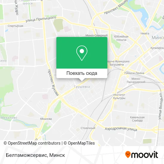 Карта Белтаможсервис