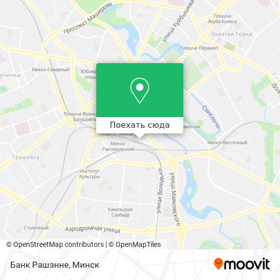 Карта Банк Рашэнне