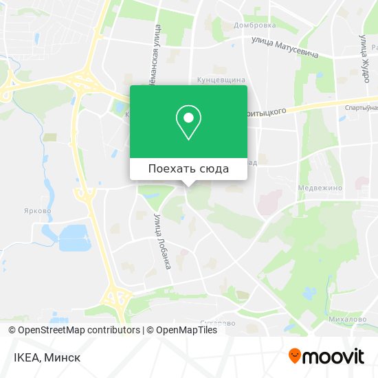 Карта IKEA