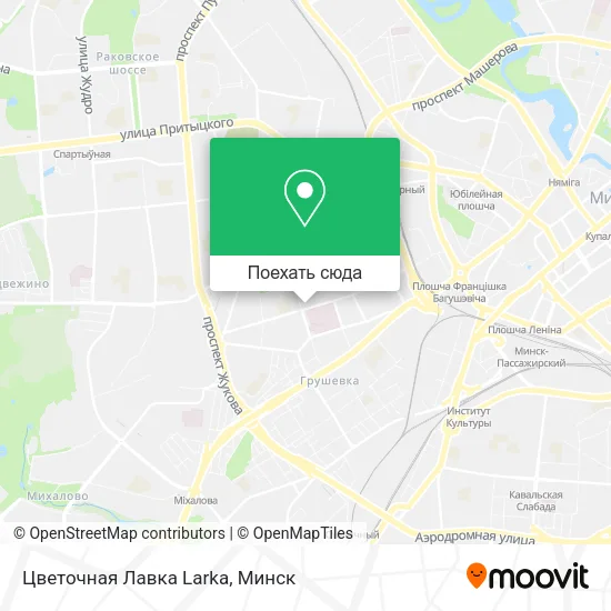 Карта Цветочная Лавка Larka