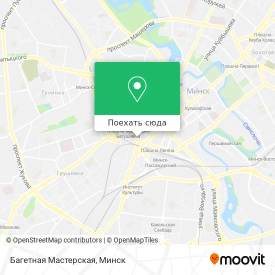 Карта Багетная Мастерская