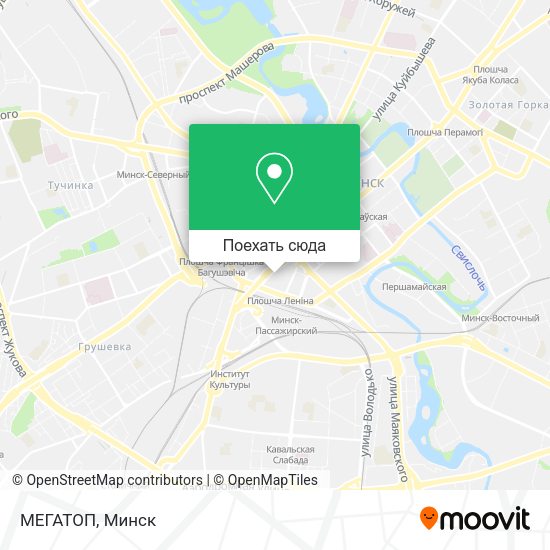 Карта МЕГАТОП