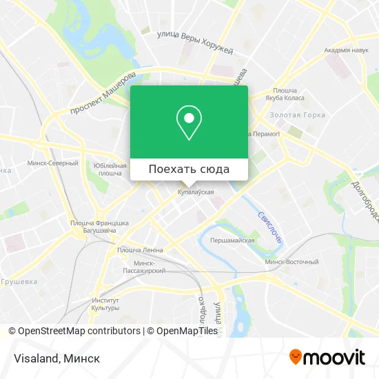 Карта Visaland