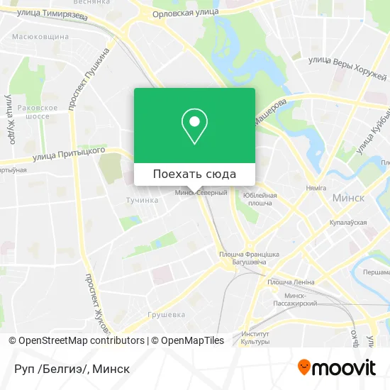 Карта Руп /Белгиэ/