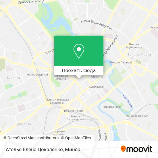 Карта Ателье Елена Цокаленко
