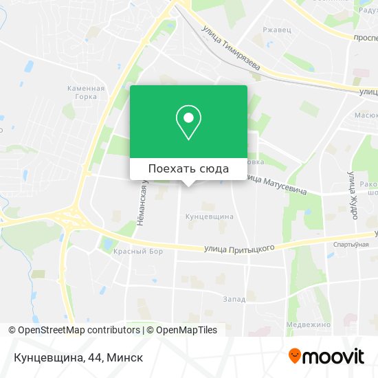 Карта Кунцевщина, 44