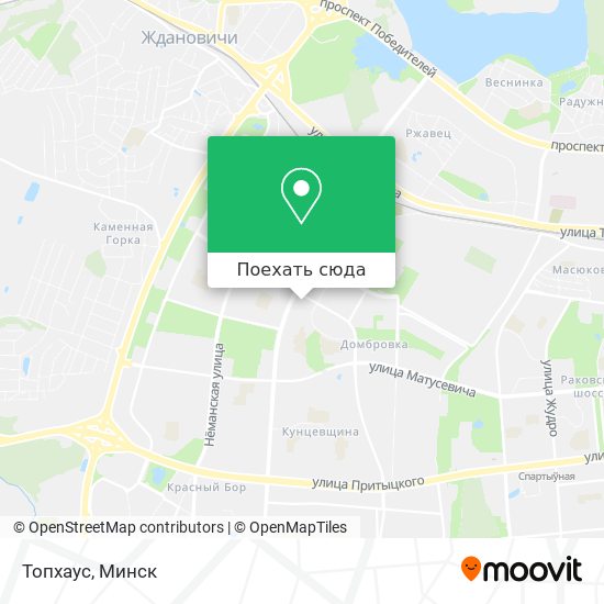 Карта Топхаус