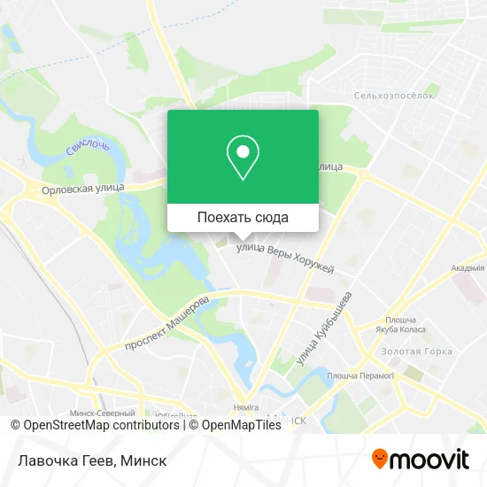 Карта Лавочка Геев