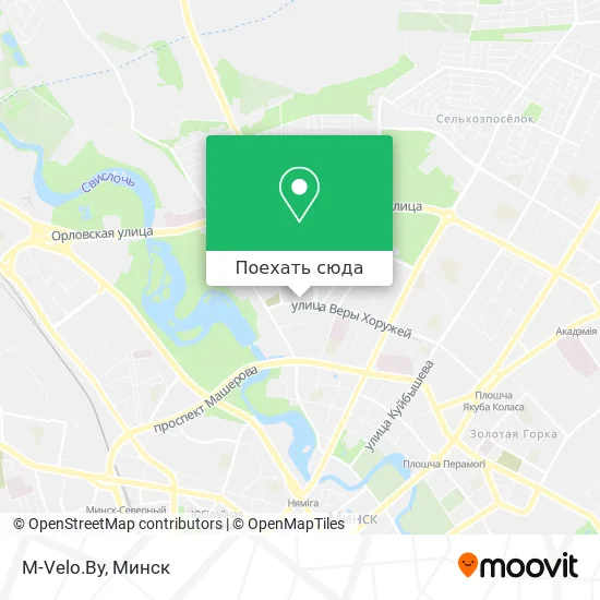Карта M-Velo.By