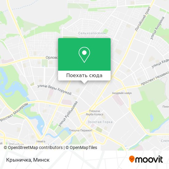 Карта Крыничка