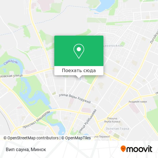 Карта Вип сауна