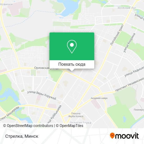 Карта Стрелка