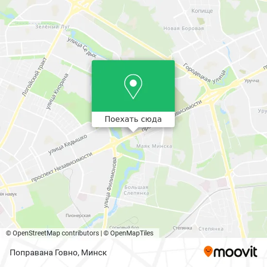 Карта Поправана Говно
