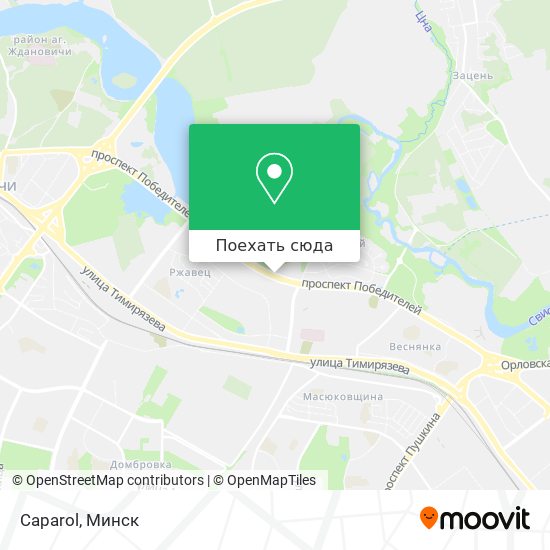 Карта Caparol