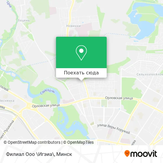 Карта Филиал Ооо \Игэиа\