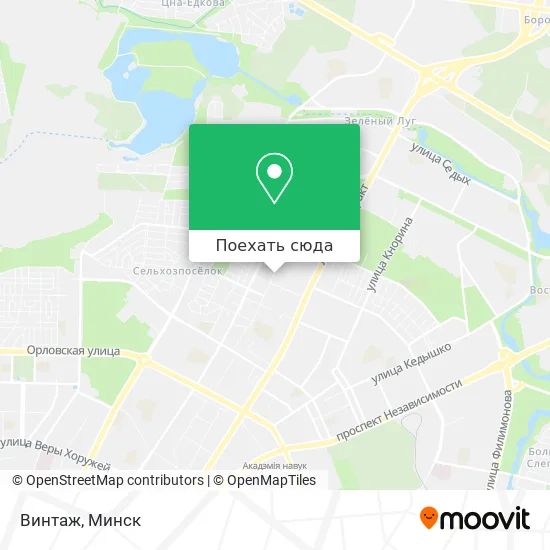 Карта Винтаж