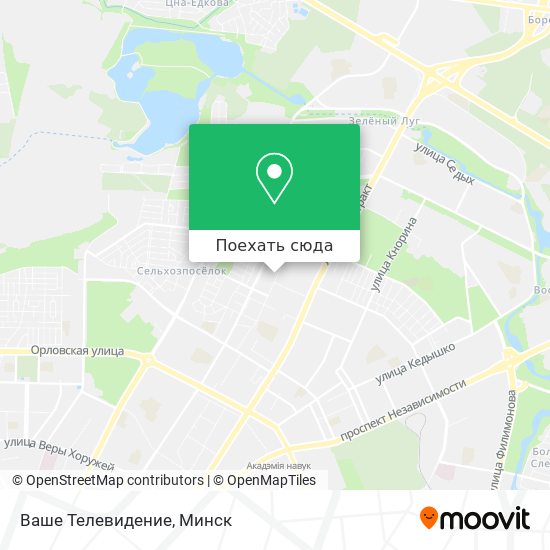 Карта Ваше Телевидение
