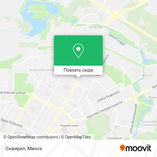 Карта Сквирел