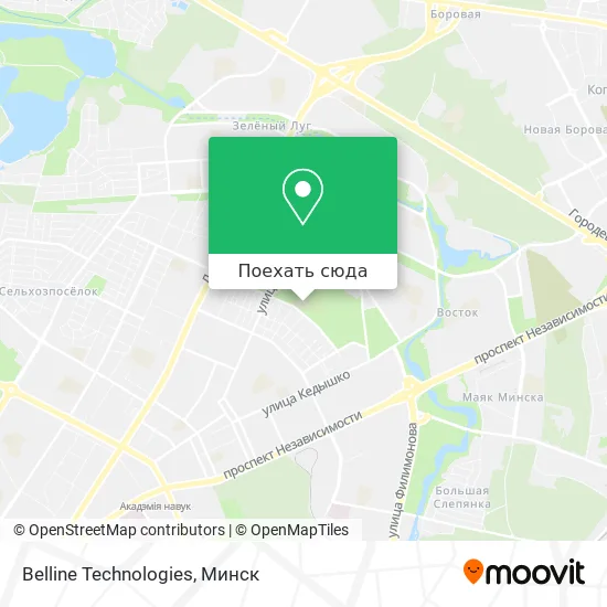 Карта Belline Technologies