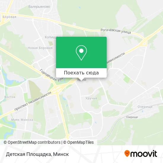 Карта Детская Площадка