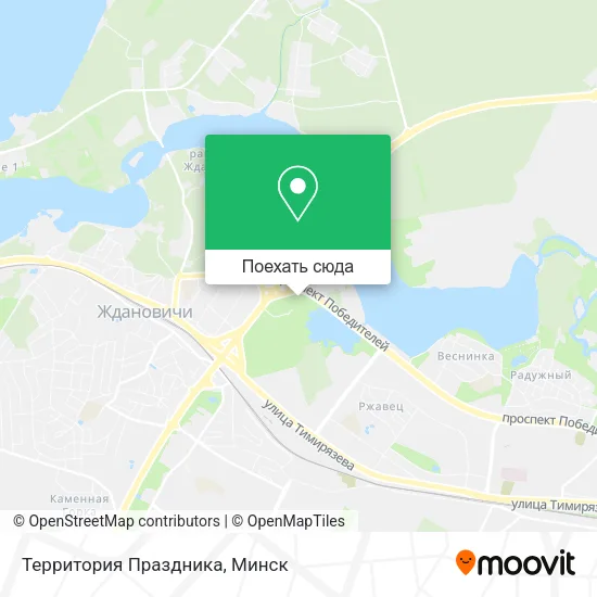 Карта Территория Праздника