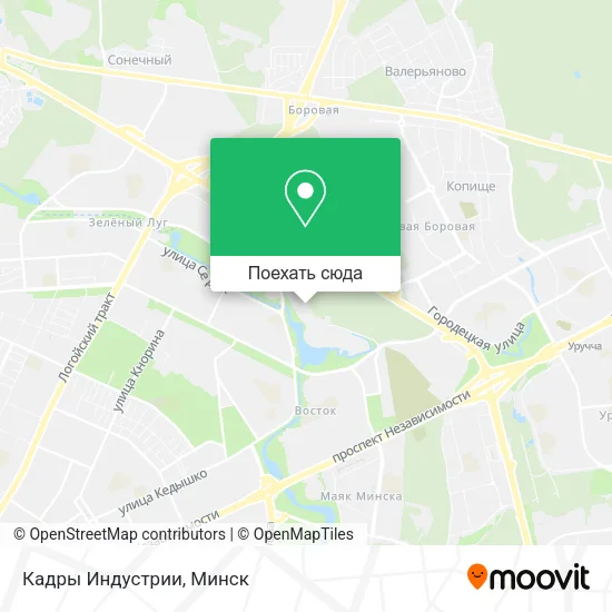 Карта Кадры Индустрии
