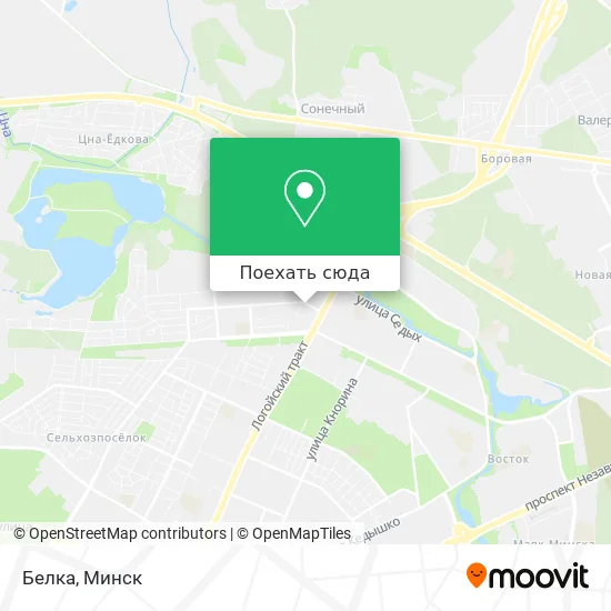 Карта Белка