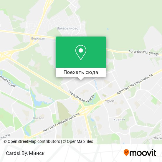 Карта Cardsi.By