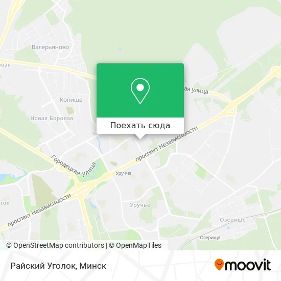 Карта Райский Уголок