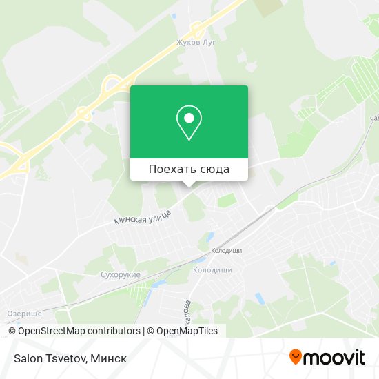 Карта Salon Tsvetov